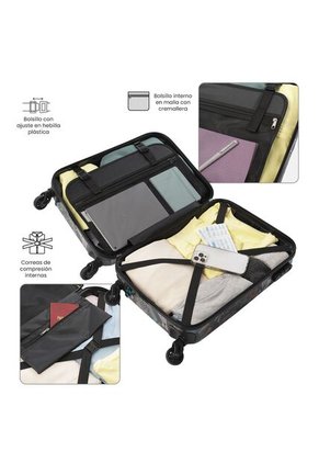 Maleta De Viaje 10 Kilos Rocka By Totto Cabina Negra