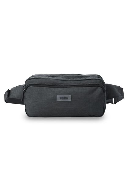 Riñonera Unisex Agapect Mediana Color Negra
