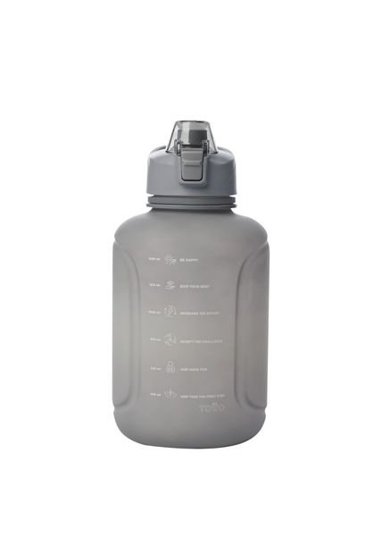 Botilito De Agua Motivación 1500 Ml Gris