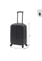 Maleta De Viaje Rocka S Cabina 10Kg Negra Unisex Totto de Totto