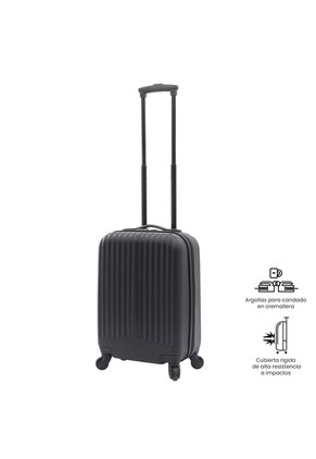 Maleta De Viaje Rocka S Cabina 10Kg Negra Unisex Totto