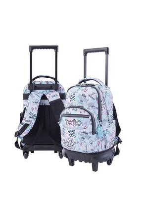 Morral Con Ruedas Para Niña Resma