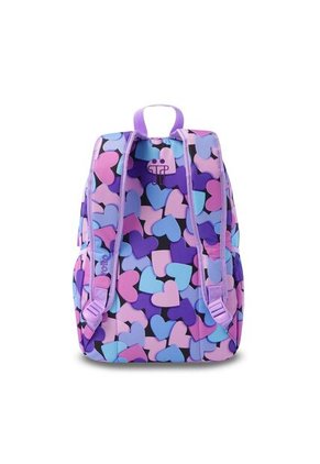 Morral Universitario Ometto 2.0 Print Mujer Con Corazones