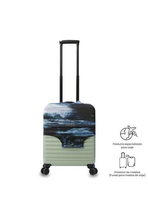 Forro Para Maletas De Viaje Apront Azul Pequeña