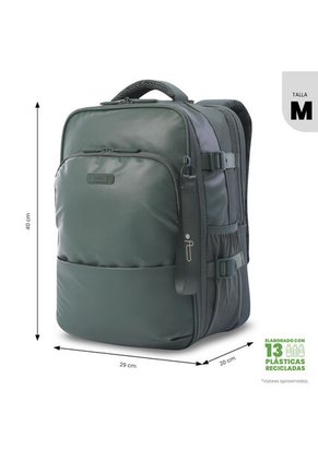 Morral Multifuncional De Viaje Mediano Trip Verde