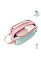 Cartuchera Escolar Grande Para Niña 2 Cuerpos Rainbow Star Rosada de Totto