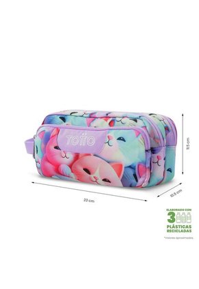 Cartuchera Multiuso Agapec Grande Blanca Mujer