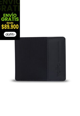 Billetera Para Hombre Dagoba 3.0 Con RFID Blocker Negra Totto