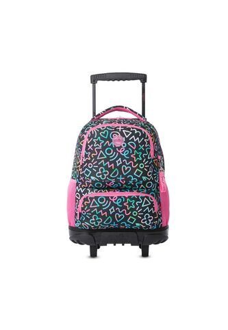 Maleta Para Niña Con Ruedas Skl Grande Negro Totto