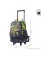 Maleta Para Niño Con Ruedas Explorer Ship Mediano Verde de Totto