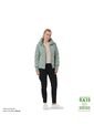 Chaqueta Acolchada Para Mujer Bab Verde de Totto