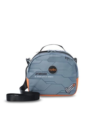 Lonchera Térmica Para Niño Gemini Mediano Gris Totto