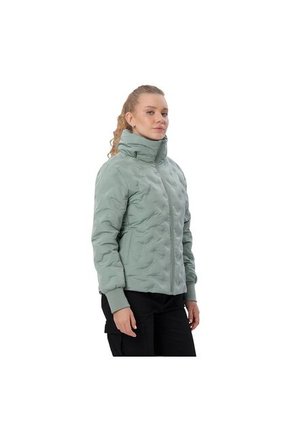 Chaqueta Acolchada Para Mujer Bab Verde