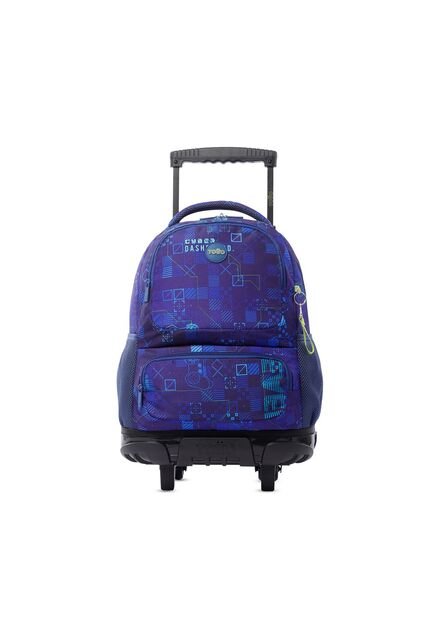Maleta Para Niño Con Ruedas Skl Grande Azul