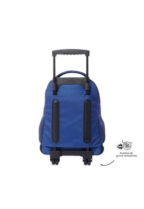 Maleta Para Niño Con Ruedas Skl Grande Azul