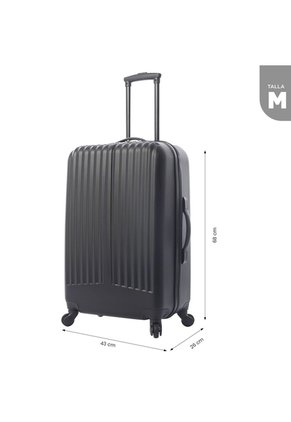 Maleta De Viaje Bodega 23 Kg Rocka Negro Totto