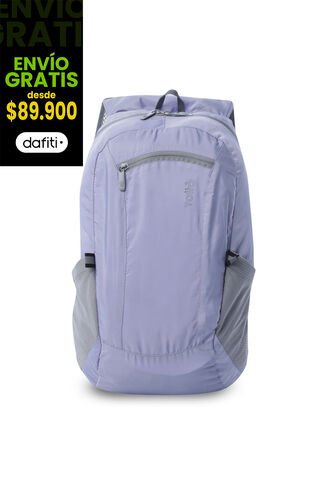 Morral De Viaje Plegable Troker 15 Mediano Morado Totto