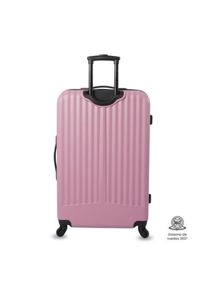 Maleta De Viaje Rocka Bodega 23Kg Rosada Para Mujer Totto