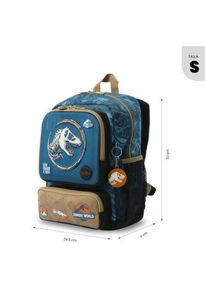 Morral Para Niño Jurassic World Territory Pequeño Azul