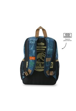 Morral Para Niño Jurassic World Territory Pequeño Azul