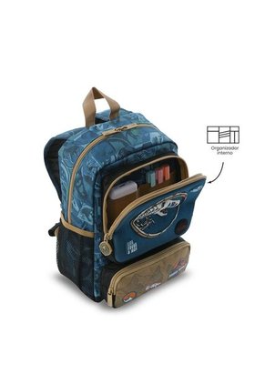 Morral Para Niño Jurassic World Territory Pequeño Azul