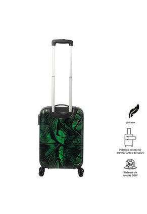 Maleta De Cabina 360 Stampy 2.0 De 10 Kilos Verde