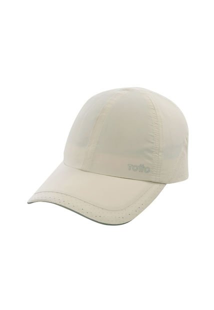Gorra Beisbolera Bakir Con Filtro UV Beige