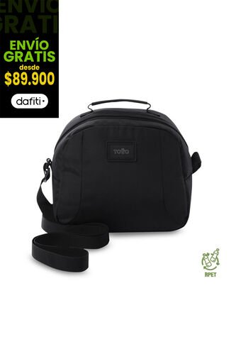 Lonchera Térmica Trik Color Negra Totto