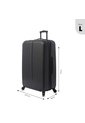 Maleta De Viaje Rocka Bodega 23Kg Negra Unisex Totto de Totto