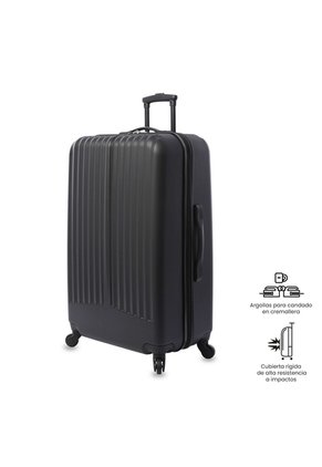 Maleta De Viaje Rocka Bodega 23Kg Negra Unisex Totto
