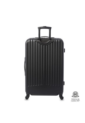 Maleta De Viaje Rocka Bodega 23Kg Negra Unisex Totto