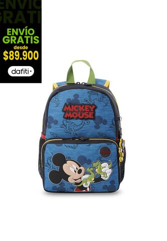 Morral Para Niño Mickey Pequeño Azul Totto