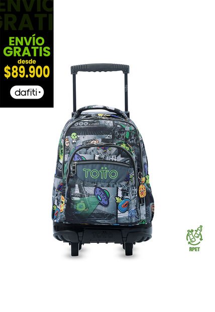 Maleta Para Niño Con Ruedas Porta PC 15.4