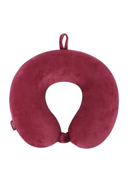 Almohada De Viaje Memory Foam Rosa Pylot