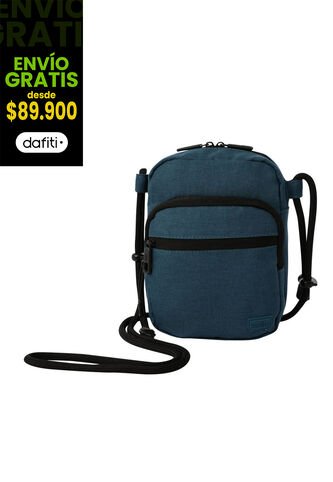 Bolso Para Hombre Riva Crossbody Pequeño Azul Totto