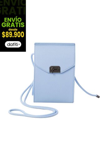Bolso Para Mujer Smooth Crossbody Pequeño Azul Totto