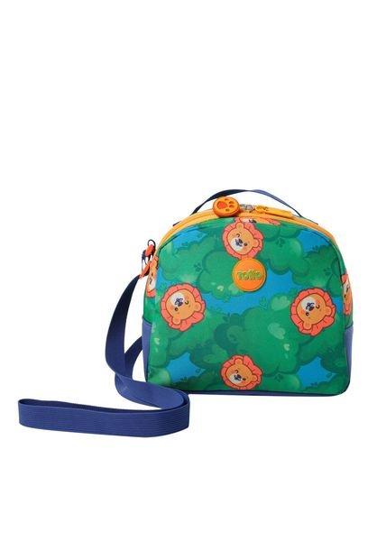 Lonchera Térmica Para Niño Little Lion Mediana Azul