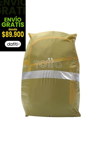Forro Impermeable Rain Cover Plegable Para Maleta Amarillo Totto