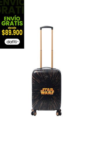 Maleta De Viaje 360 Star Wars Empire Pequeña Negra Totto