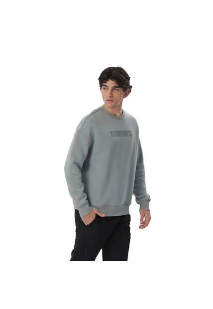 Buzo Para Hombre Cuello Redondo Vess Verde