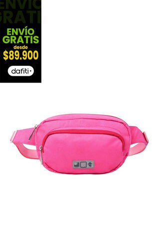 Canguro Para Mujer Trover Mediano Rosado Totto