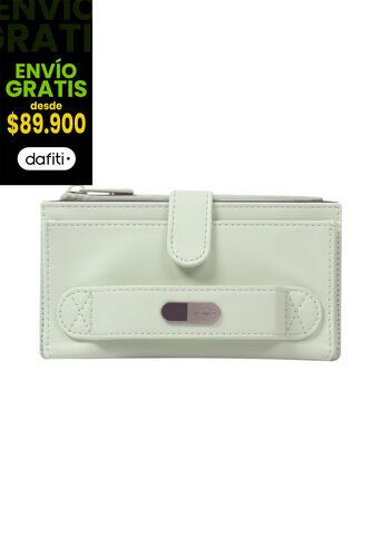 Billetera Dull L Verde Grande Totto
