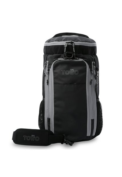 Morral De Viaje Plegable 2 En 1 Gosum Grande Negro