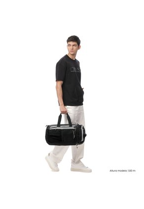 Morral De Viaje Plegable 2 En 1 Gosum Grande Negro