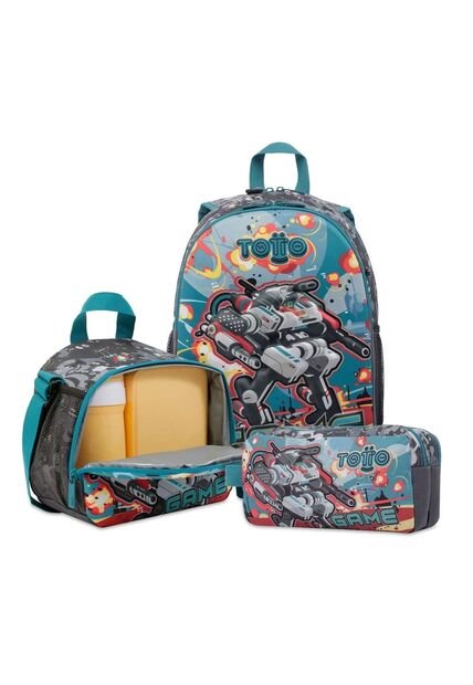 Combo Escolar Kids Large X3 Infinity