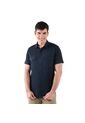 Camisa Para Hombre Manga Corta Garnet Azul de Totto