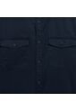 Camisa Para Hombre Manga Corta Garnet Azul de Totto