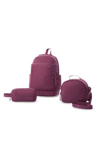 Combo Juvenil X 3 Morral Porta PC 14