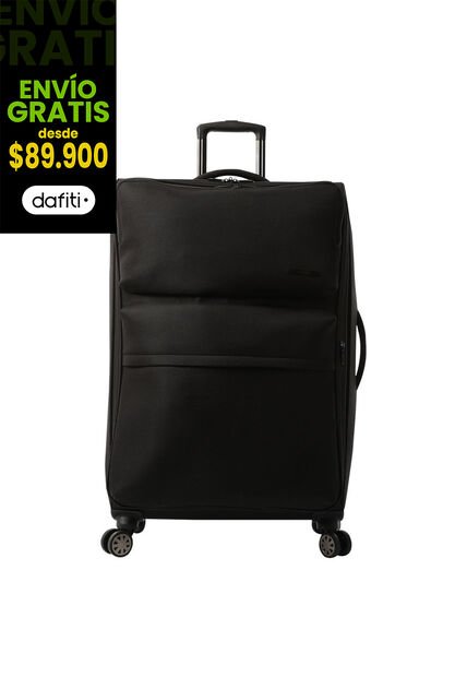 Maleta De Viaje Grande 360 Canvas Bodega Negra