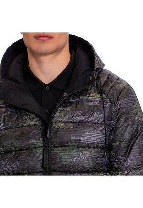 Chaqueta Acolchada Para Hombre Poma Negra